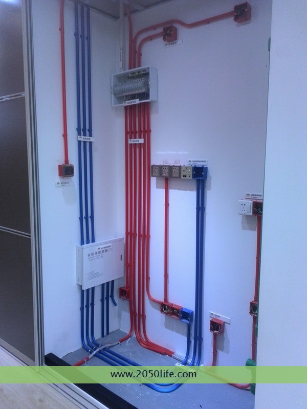 强弱电施工艺展示区